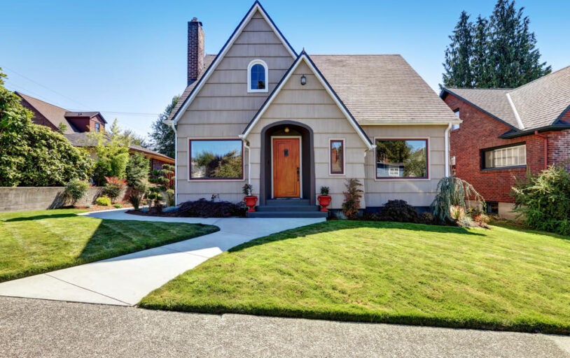 Beautiful home with yard