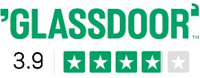 Glassdoor Rating 3.9/5 Stars